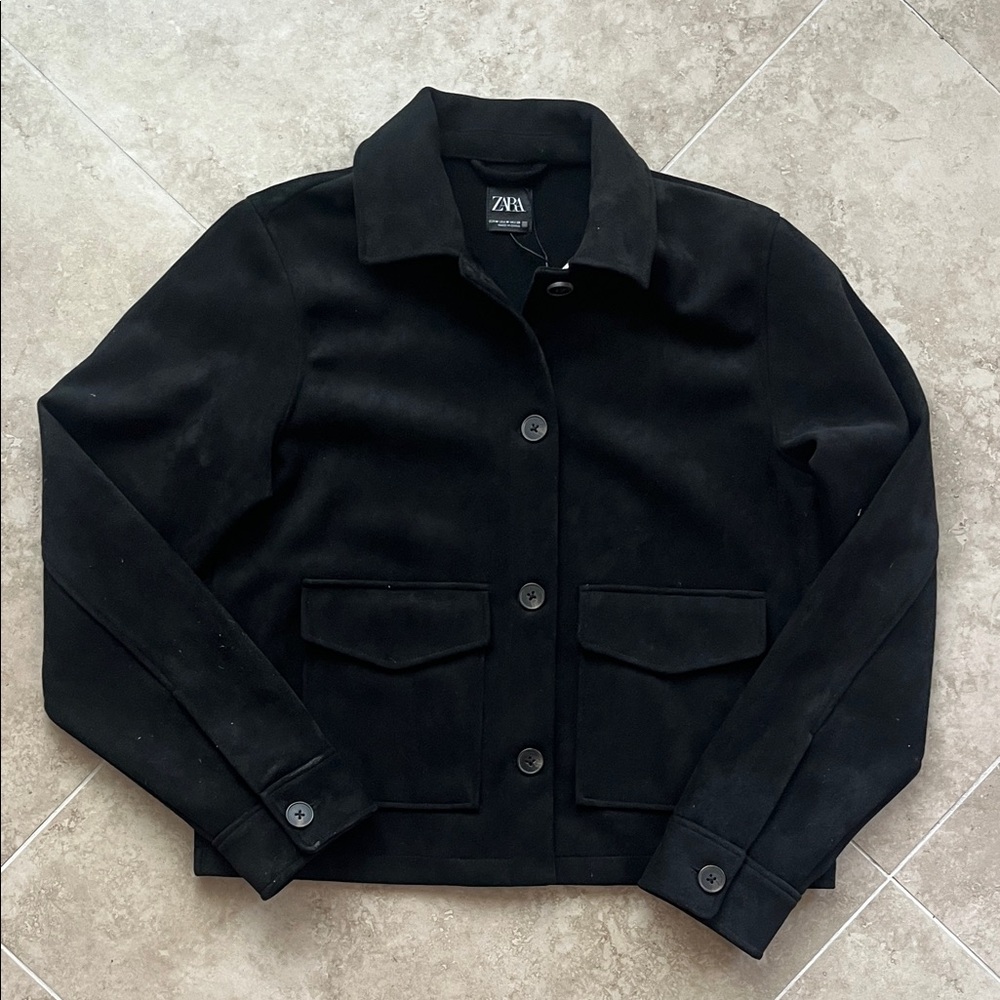 NWT Zara Suede Jacket